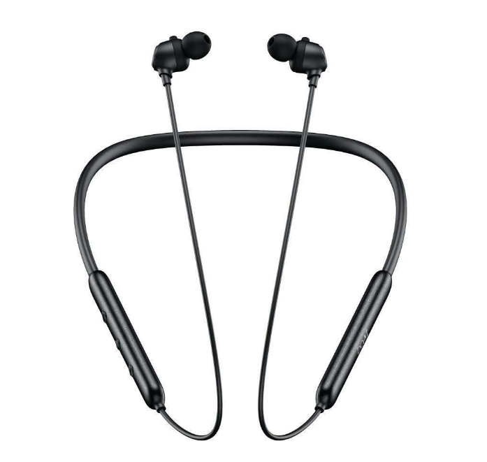 Bluetooth Boat neckband black design front view