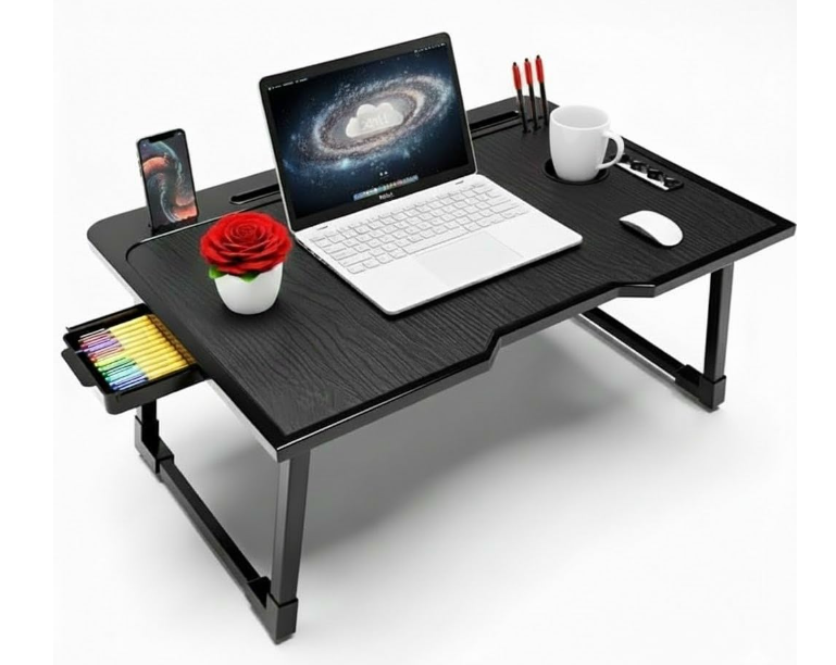 Derbus foldable laptop table top view