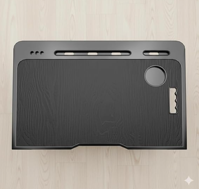 Derbus foldable laptop table top view
