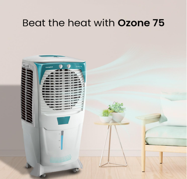 Crompton Ozone 75 litres latest air cooler for large rooms