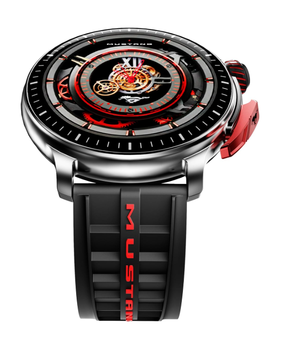 GOBOULT Mustang Racer Black Blaze Smart Watch with AMOLEDREVIVE