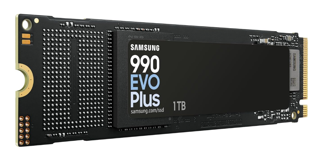 Samsung 990 EVO Plus SSD M.2 NVMe high-speed internal storage drive
