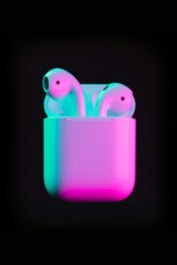 boAt Airdopes Joy v2 TWS Earbuds in Dusty Rose color with charging case